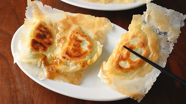 羽根つき餃子と言えば、、、