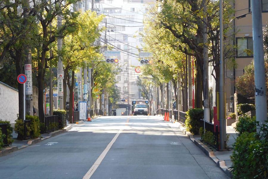 お隣の大井町のゼームス坂って？