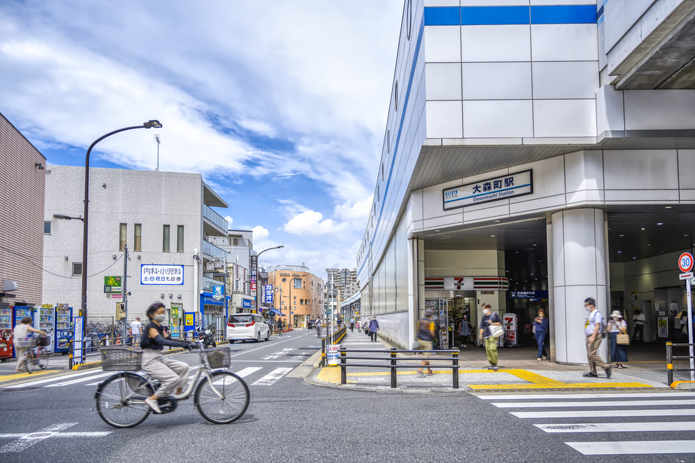 大森駅について